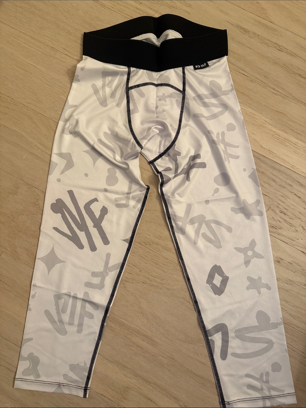 Sleefs 3/4 Graffiti Mens Compression Tights